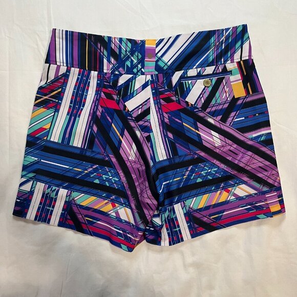 EP Sport Multi Color Geometric Pattern Casual Athletic Skort | Size 12 - Picture 5 of 7
